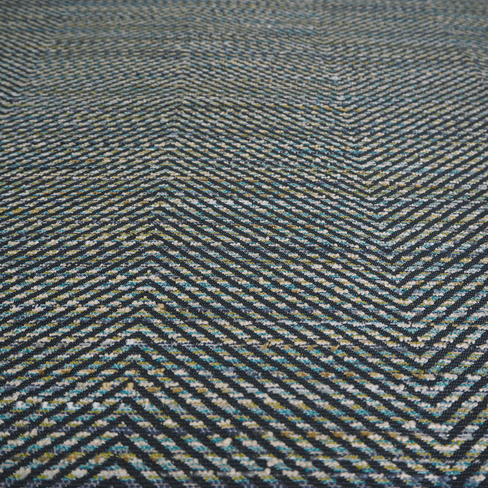 2 metre Clarke and Clarke Loki Peacock Fabric - Clearance Fabric Shop