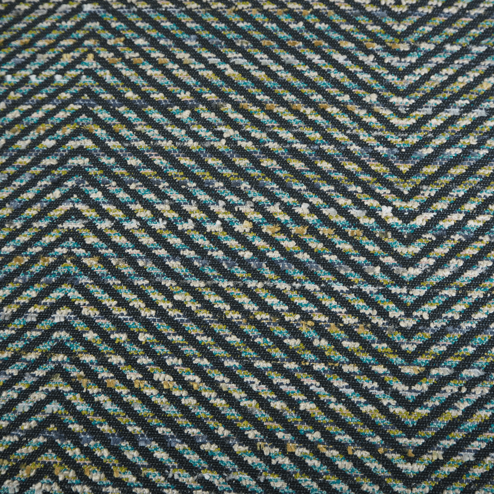 2 metre Clarke and Clarke Loki Peacock Fabric - Clearance Fabric Shop