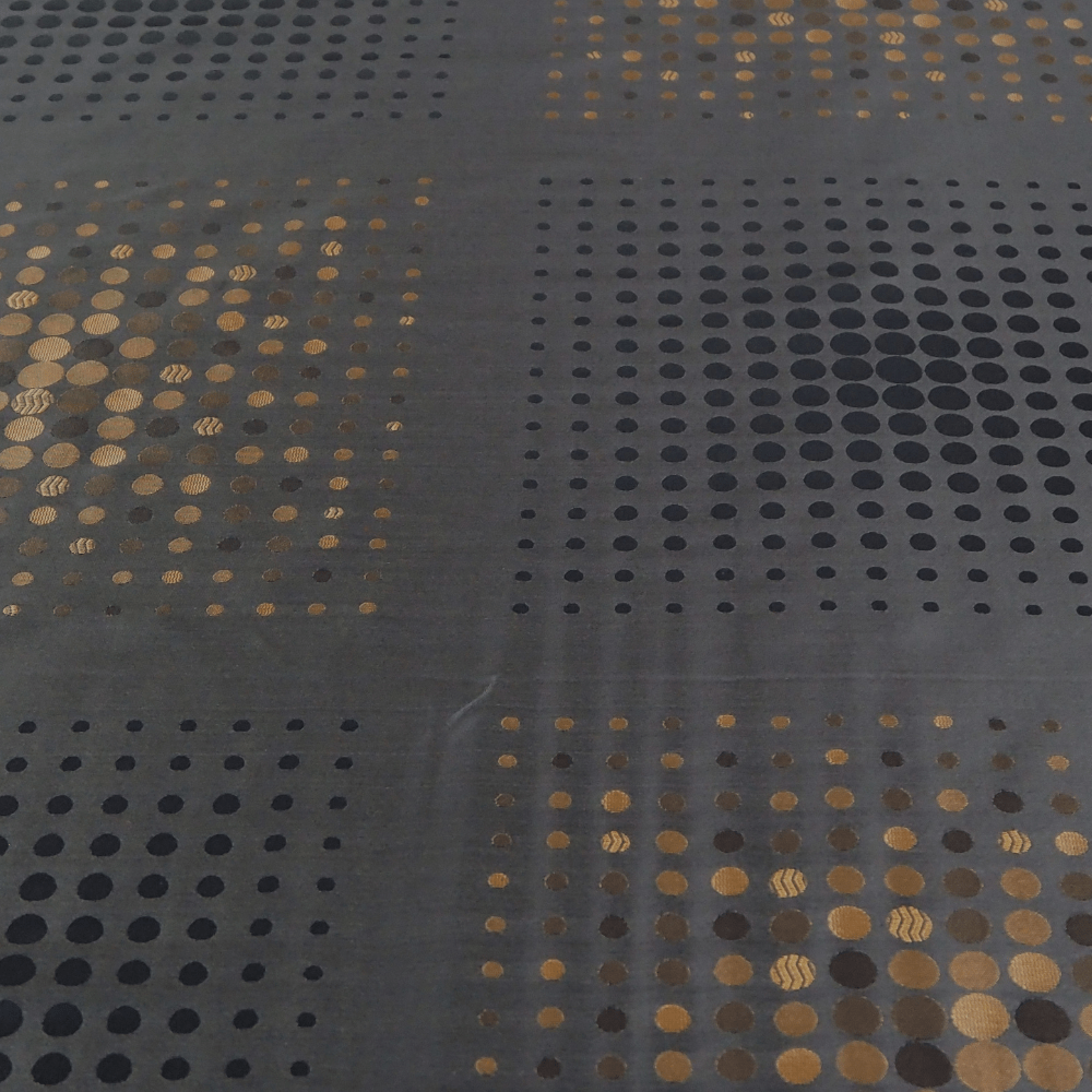 Brown and bronze retro fabric - Clearance Fabric Shop