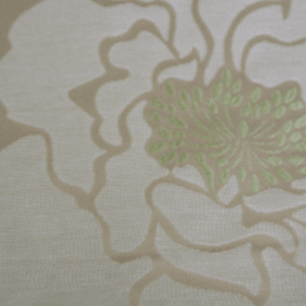 Floral Sateen Curtain Fabric - Clearance Fabric Shop