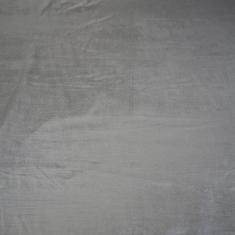 Gorgeous soft Silver Velvet Curtain and Upholstery Fabric. - Clearance Fabric Shop