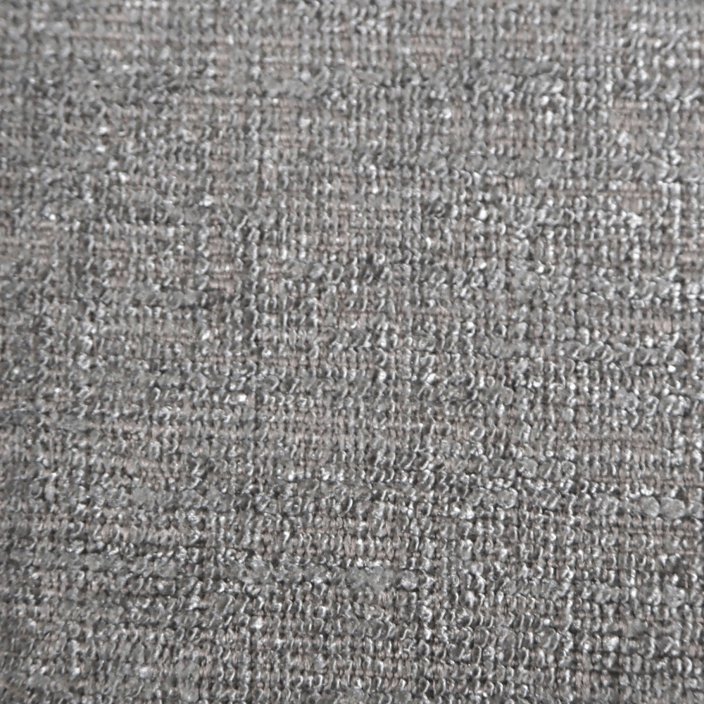 Gunmetal F/R Chenille Curtain and Upholstery Fabric. - Clearance Fabric Shop