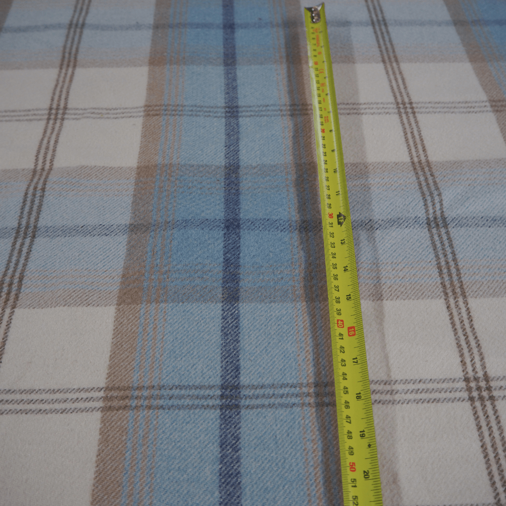Porter and Stone Balmoral Plaid Curtain and Upholstery Fabric. - Clearance Fabric Shop