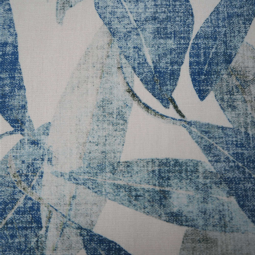Romo Gardenia Arboretum Cobalt Curtain Fabric. - Clearance Fabric Shop