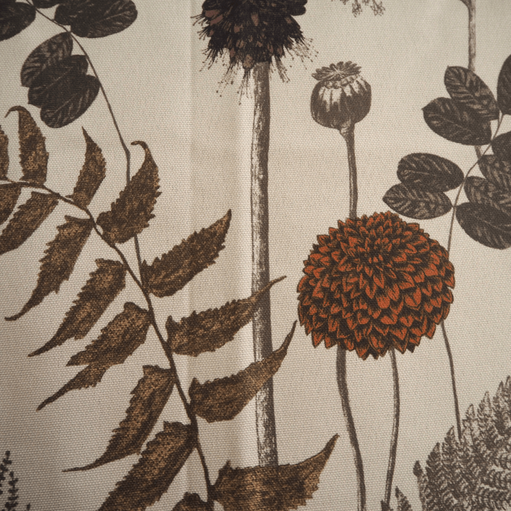 Skopos Bowood - Camomile Fire Proof Synthetic Printed curtain Fabric. - Clearance Fabric Shop