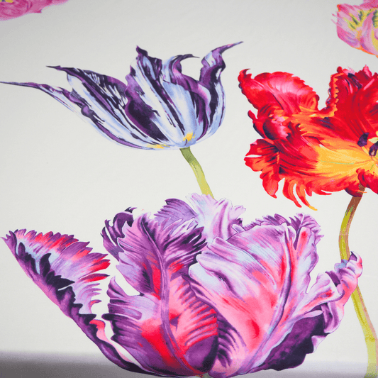 Tulipomania by Sanderson Curtain Fabric. - Clearance Fabric Shop