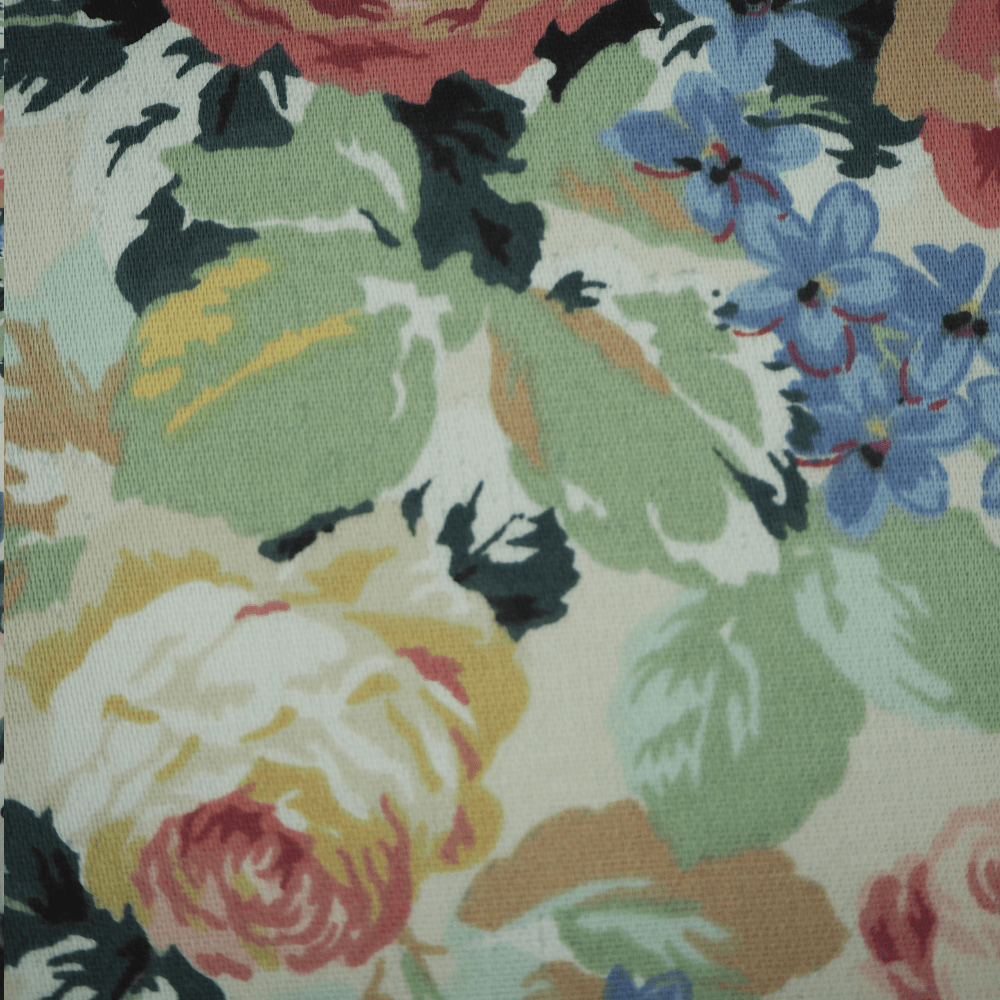 Vintage inspired cottage garden Hardy curtain Fabric. - Clearance Fabric Shop