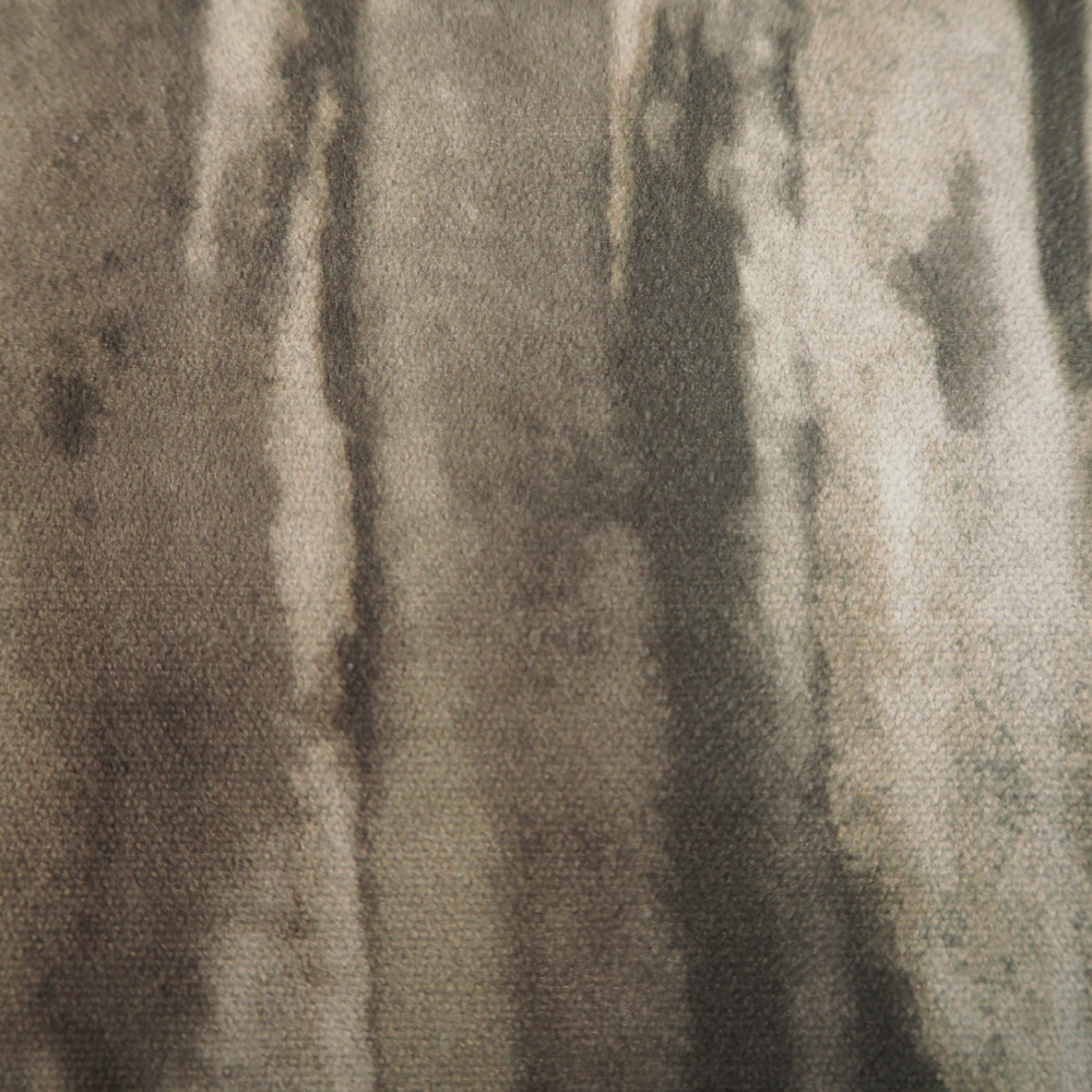 Abstract Grey and Beige Velvet.-Clearance Fabric Shop