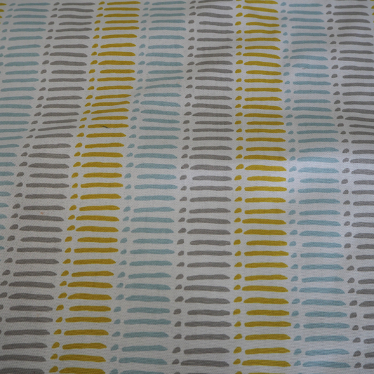 Clarke and Clarke Dash Fabric in Mineral.-Clearance Fabric Shop