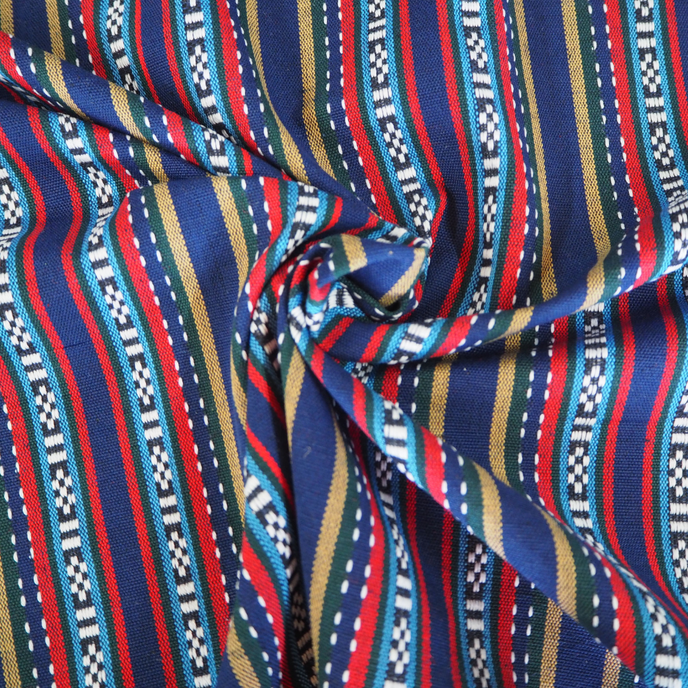 Ethnic Jacquard Multi Fabric.Clearance Fabric Shop.