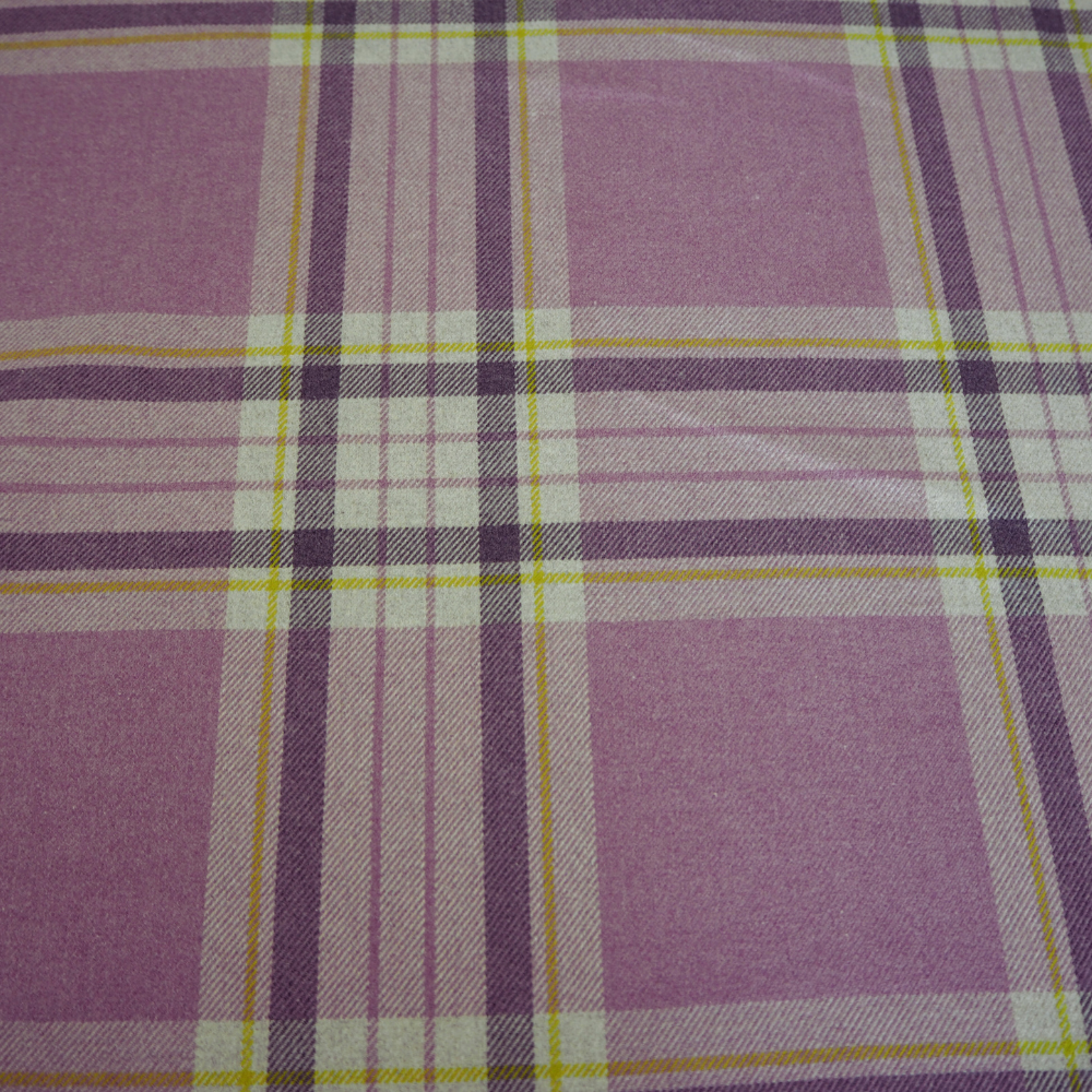 Heather Tartan Wool effect fabric-Clearance Fabric Shop