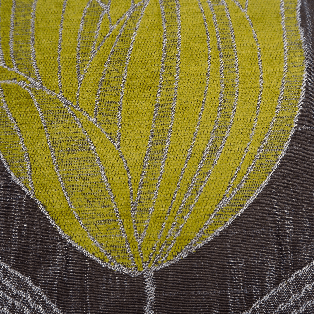Porter and Stone Florentine Lime Curtain and Upholstery Fabric. - Clearance Fabric Shop