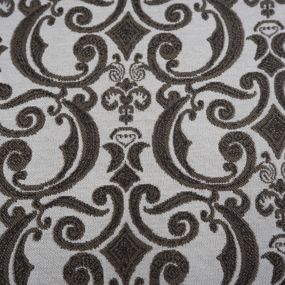 Antique Design Damask Jacquard Curtain Fabric - Clearance Fabric Shop
