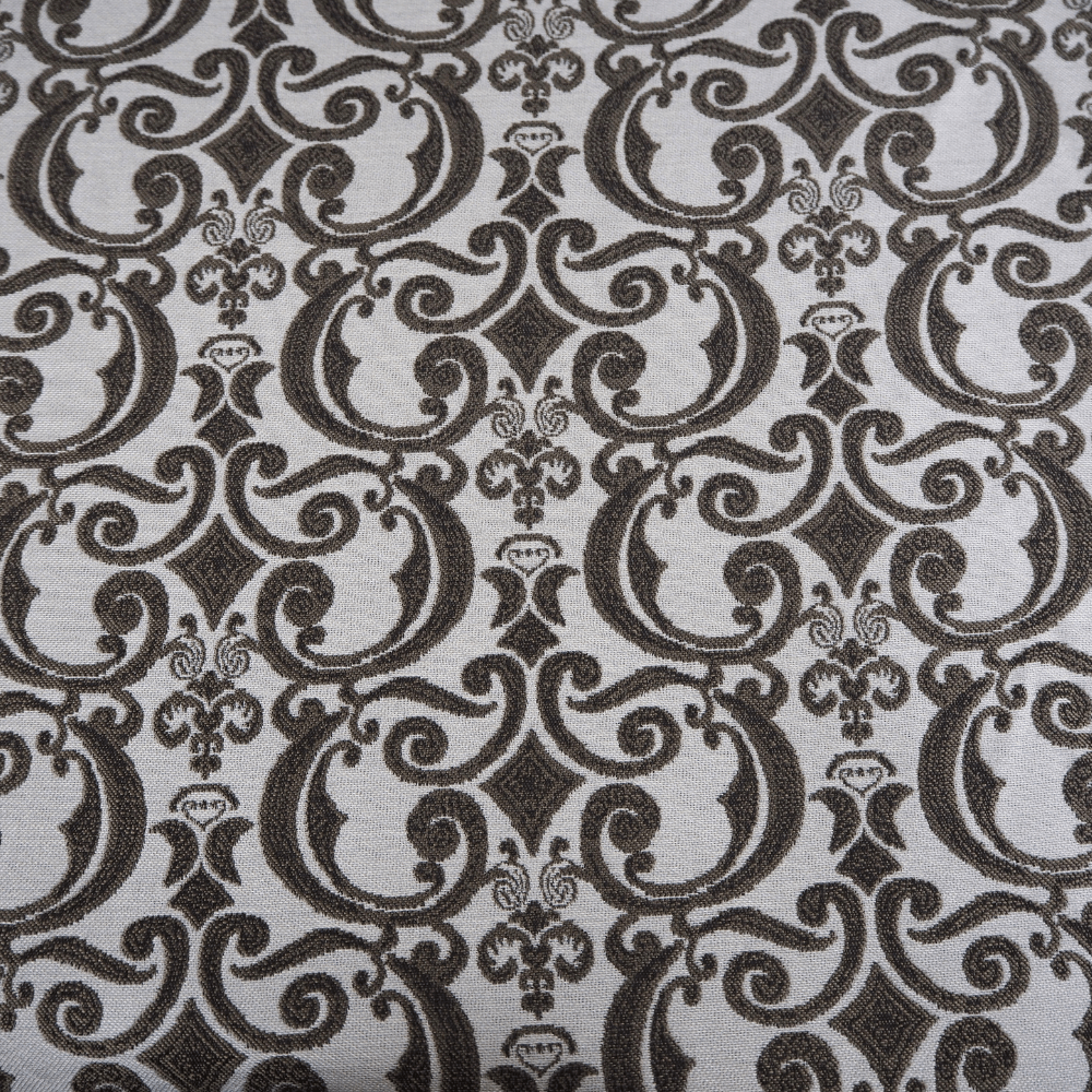Antique Design Damask Jacquard Curtain Fabric - Clearance Fabric Shop