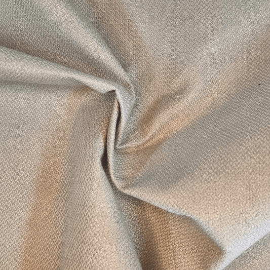 Beaumont Textiles Light Natural Broadley FR treated Fabric. - Clearance Fabric Shop