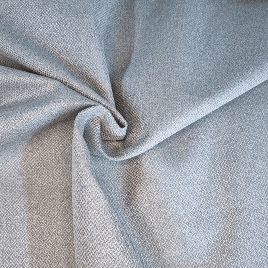 Beaumont Textiles Light Silver Blue Broadley FR treated Fabric - Clearance Fabric Shop