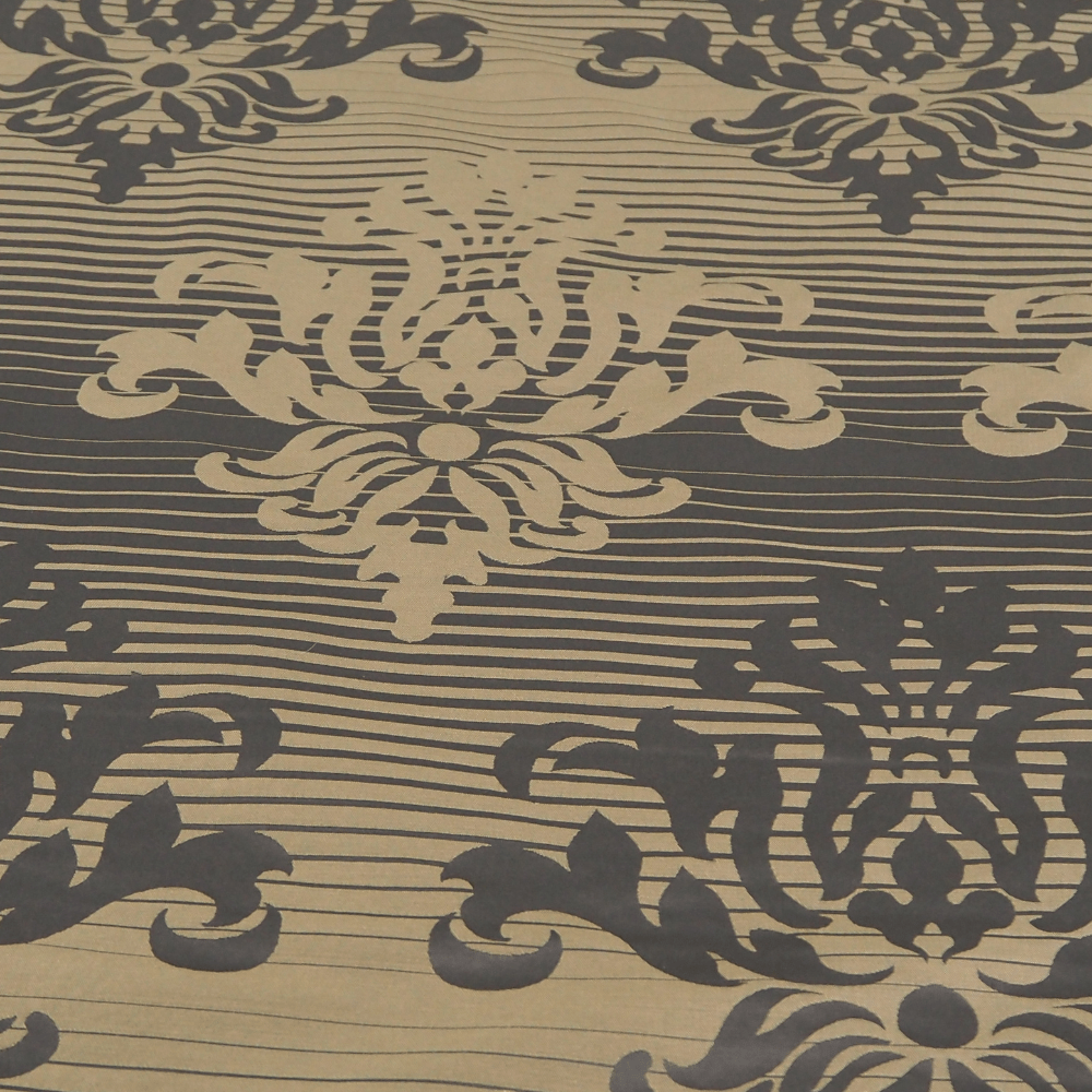 Brown and Tan traditional Fabric - Clearance Fabric Shop