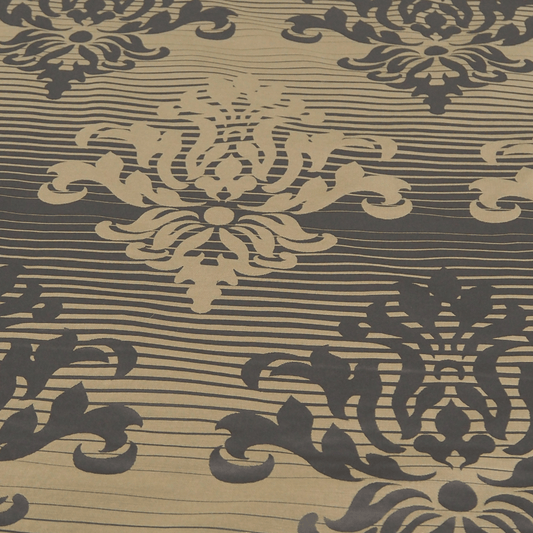 Brown and Tan traditional Fabric - Clearance Fabric Shop