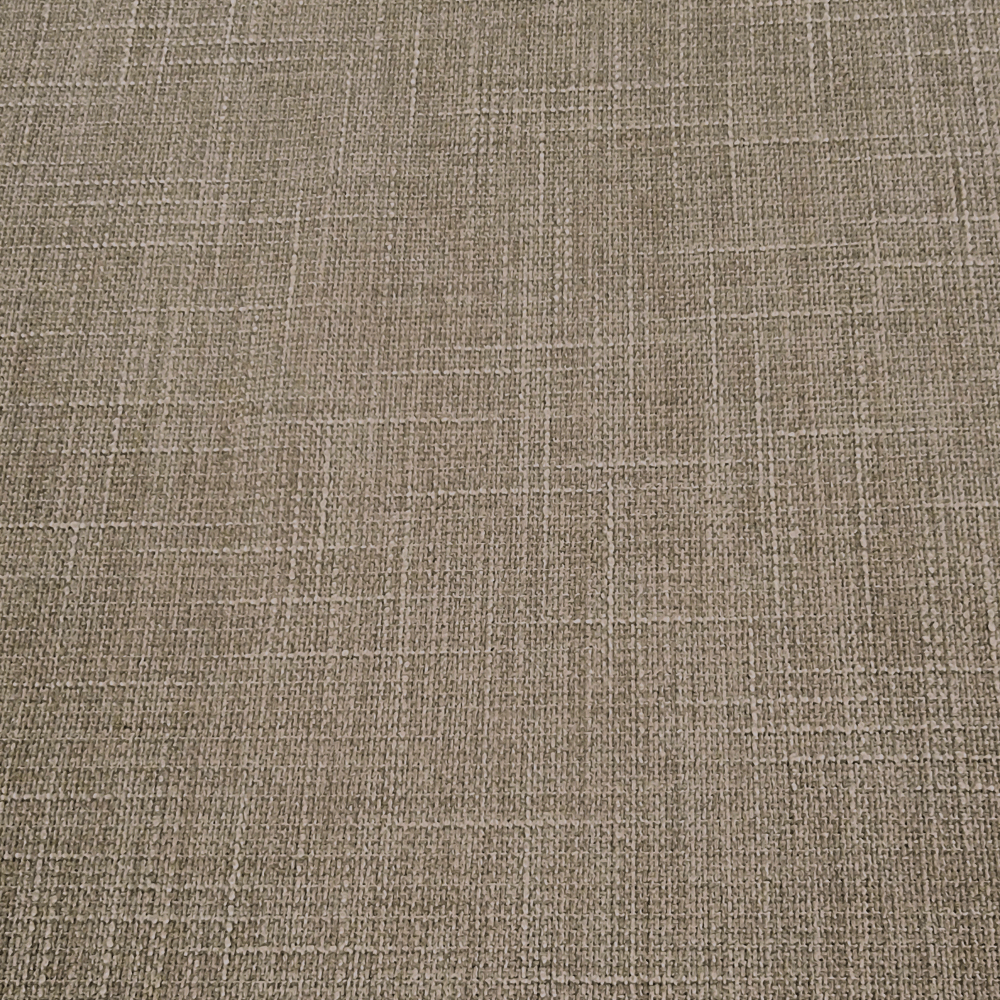 Brown Linen Effect Fabric - Clearance Fabric Shop