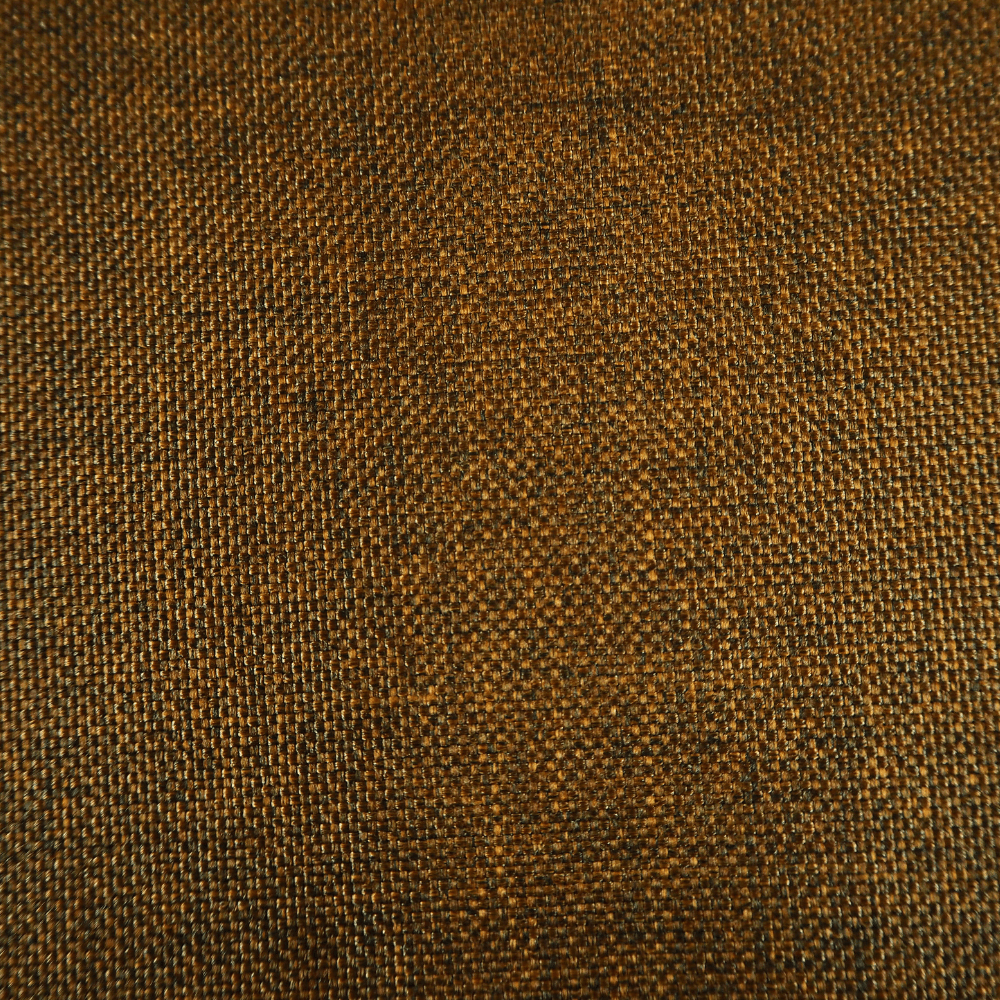 Brown linen effect furnishing fabric with sheen - Clearance Fabric Shop