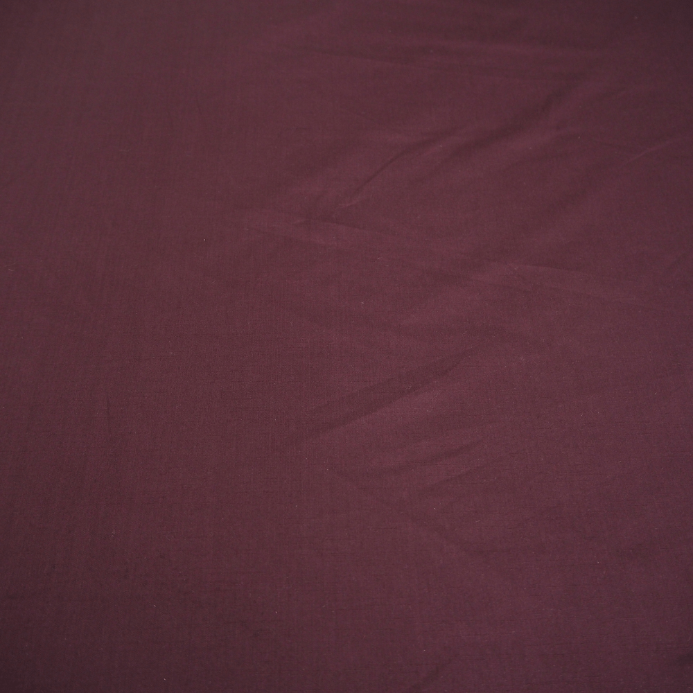 Burgundy mid weight Cotton Fabric. - Clearance Fabric Shop