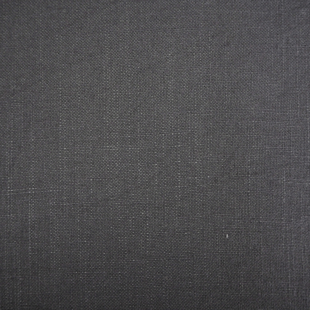 Charcoal Linen Curtain Fabric. - Clearance Fabric Shop