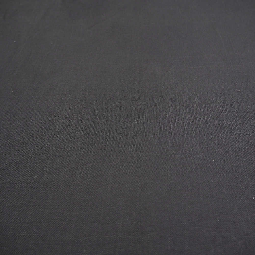 Charcoal Linen Curtain Fabric. - Clearance Fabric Shop