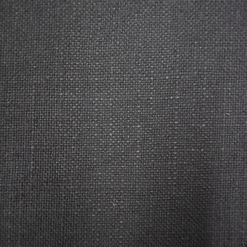 Charcoal Linen Curtain Fabric. - Clearance Fabric Shop