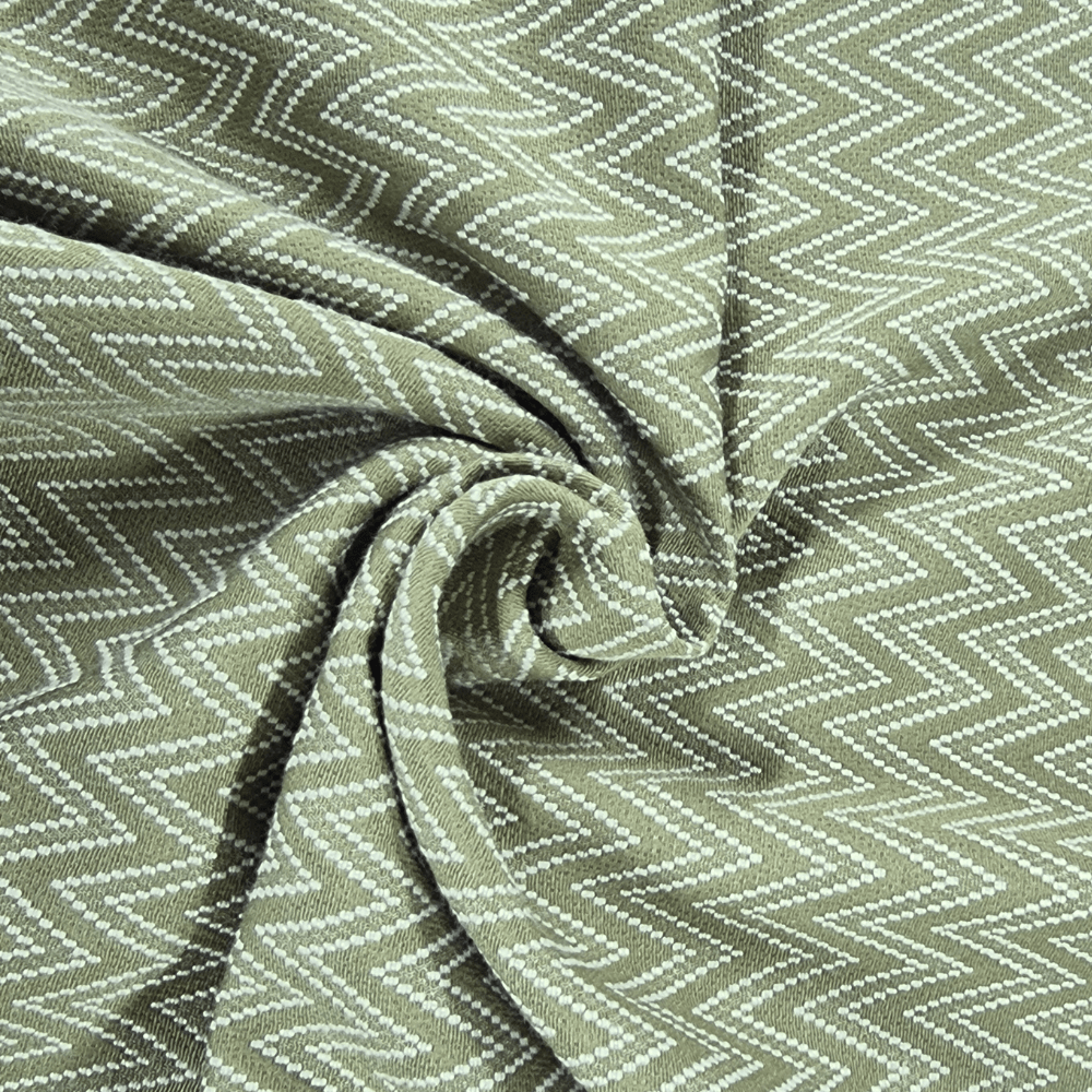 Clarke and Clarke Glacier Olive Curtain Fabric. - Clearance Fabric Shop