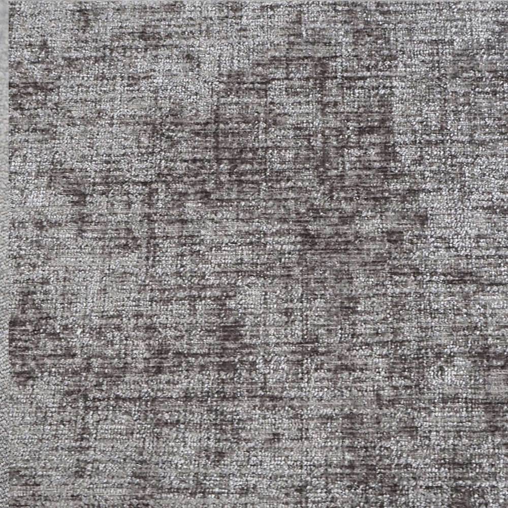 Clarke and Clarke Karina Steel Grey Chenille Curtain and Upholstery Fabric. - Clearance Fabric Shop