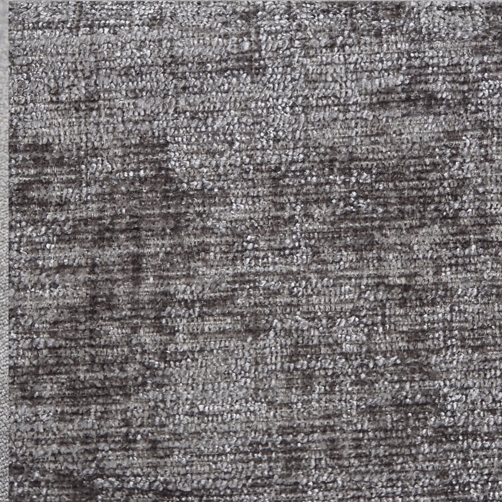 Clarke and Clarke Karina Steel Grey Chenille Curtain and Upholstery Fabric. - Clearance Fabric Shop