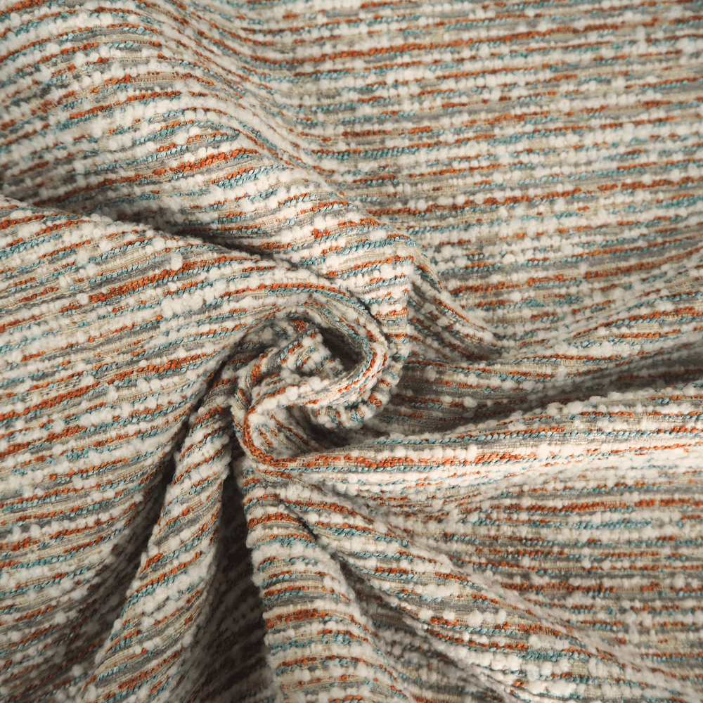 Clarke and Clarke Sven in Autumn Curtain and Upholstery Fabric. - Clearance Fabric Shop