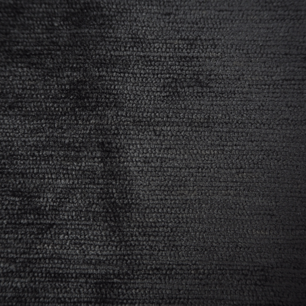 Concept Charcoal Chenille Curtain and Upholstery Fabric. - Clearance Fabric Shop