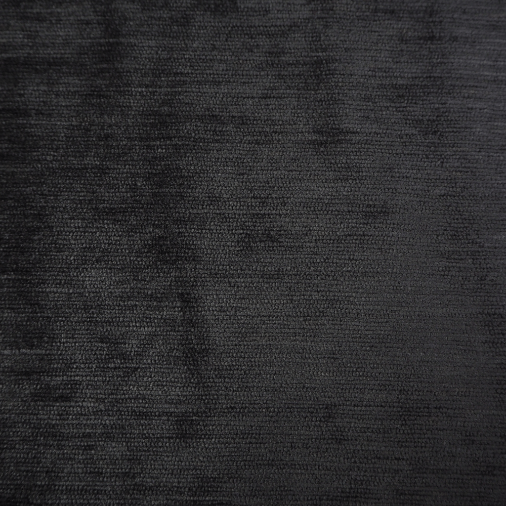 Concept Charcoal Chenille Curtain and Upholstery Fabric. - Clearance Fabric Shop