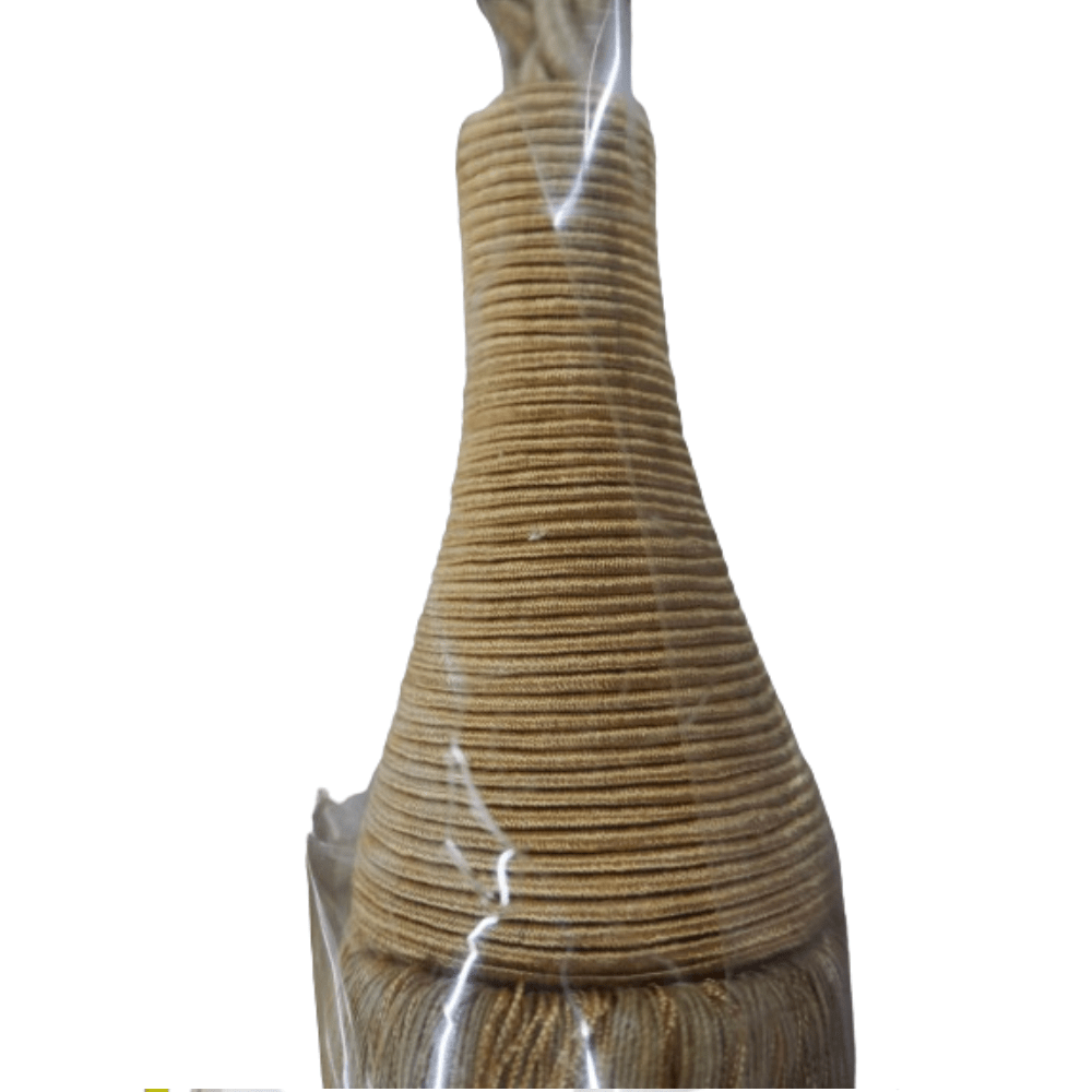 _End Of Line Cream/Gold Tassel Tie Backs - Clearance Fabric Shop