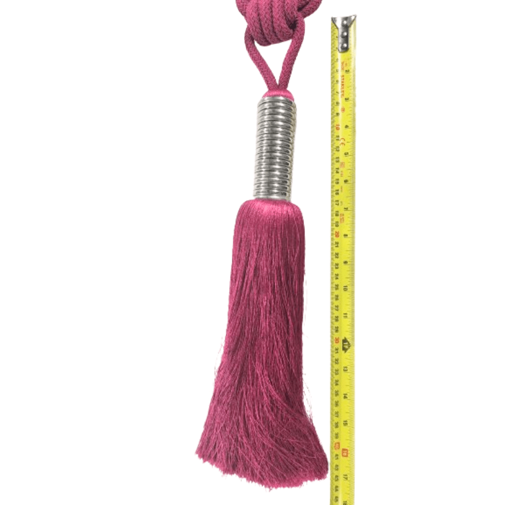 _Fuschia luxury Tie back - Clearance Fabric Shop