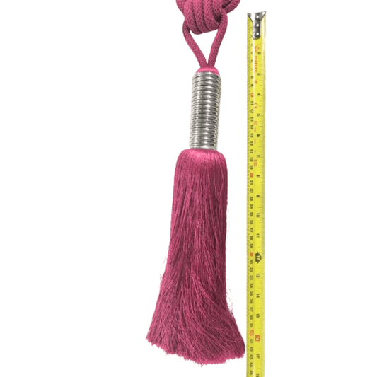 _Fuschia luxury Tie back - Clearance Fabric Shop