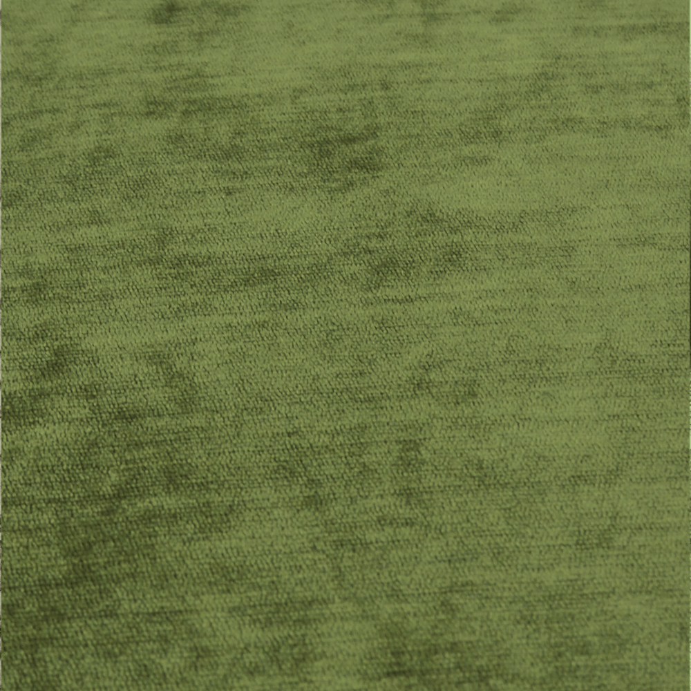 Green quality Chenille Curtain and Upholstery Fabric. - Clearance Fabric Shop