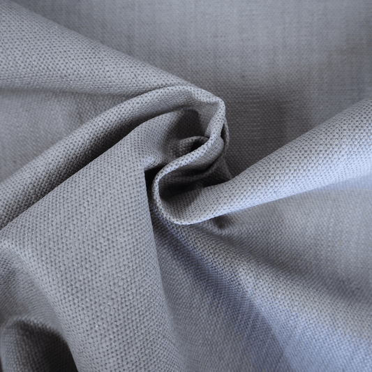 Grey Canvas type fabric - Clearance Fabric Shop