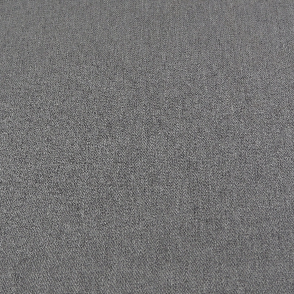 Grey Herringbone Tweed Curtain and Upholstery Fabric. - Clearance Fabric Shop