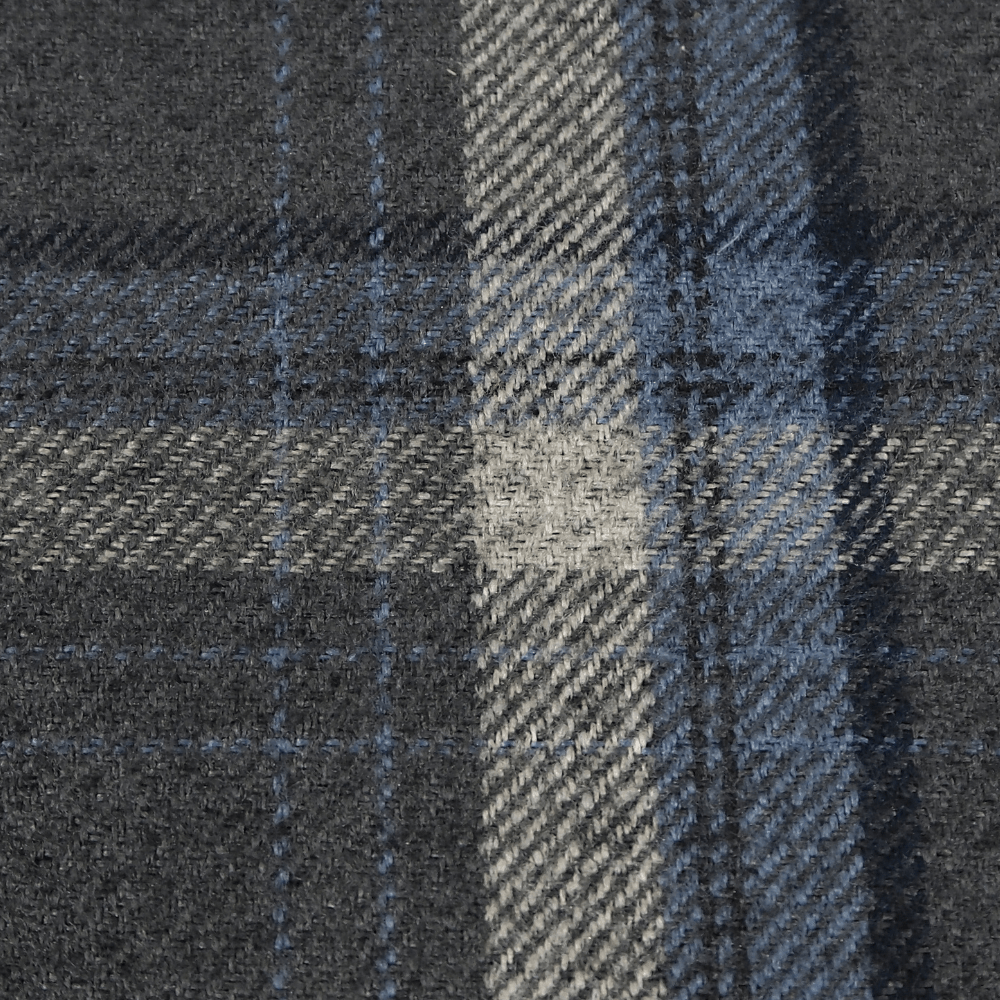 Iliv Lana Navy Curtain and Upholstery Fabric. - Clearance Fabric Shop
