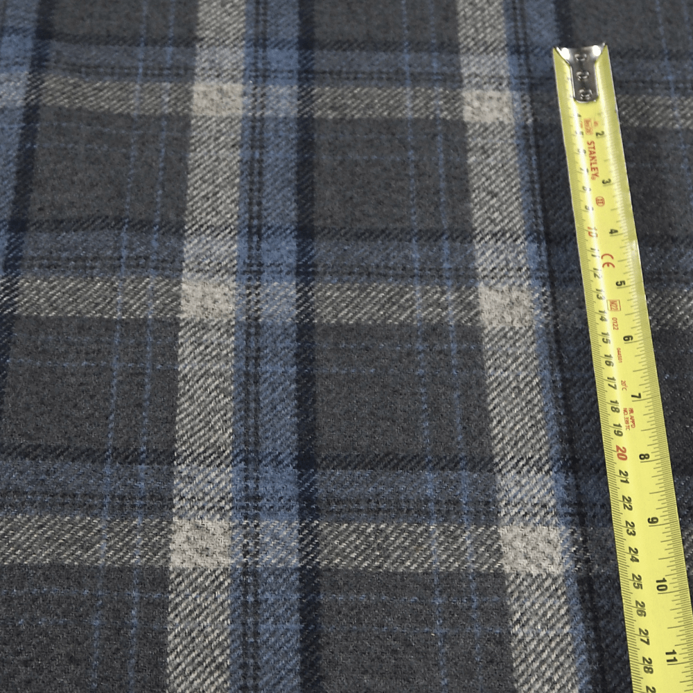 Iliv Lana Navy Curtain and Upholstery Fabric. - Clearance Fabric Shop