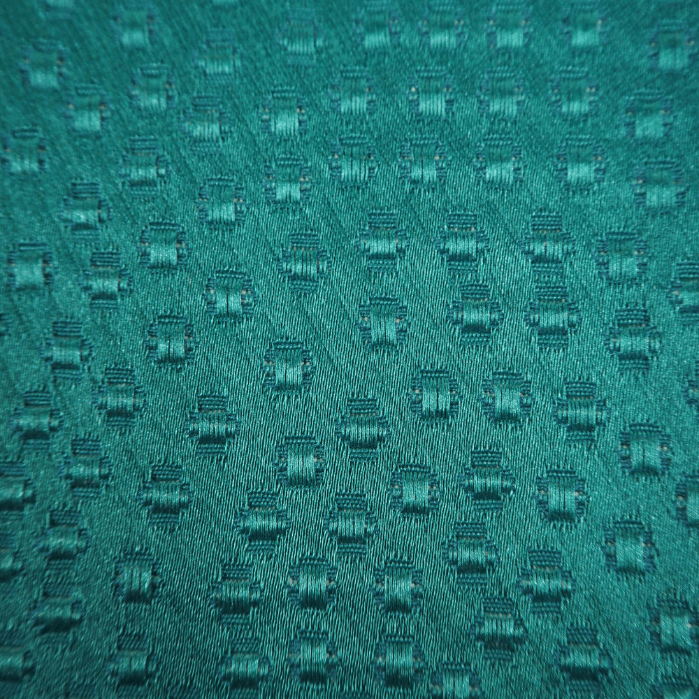 Iliv Venetia in Teal Curtain and Upholstery Fabric. - Clearance Fabric Shop