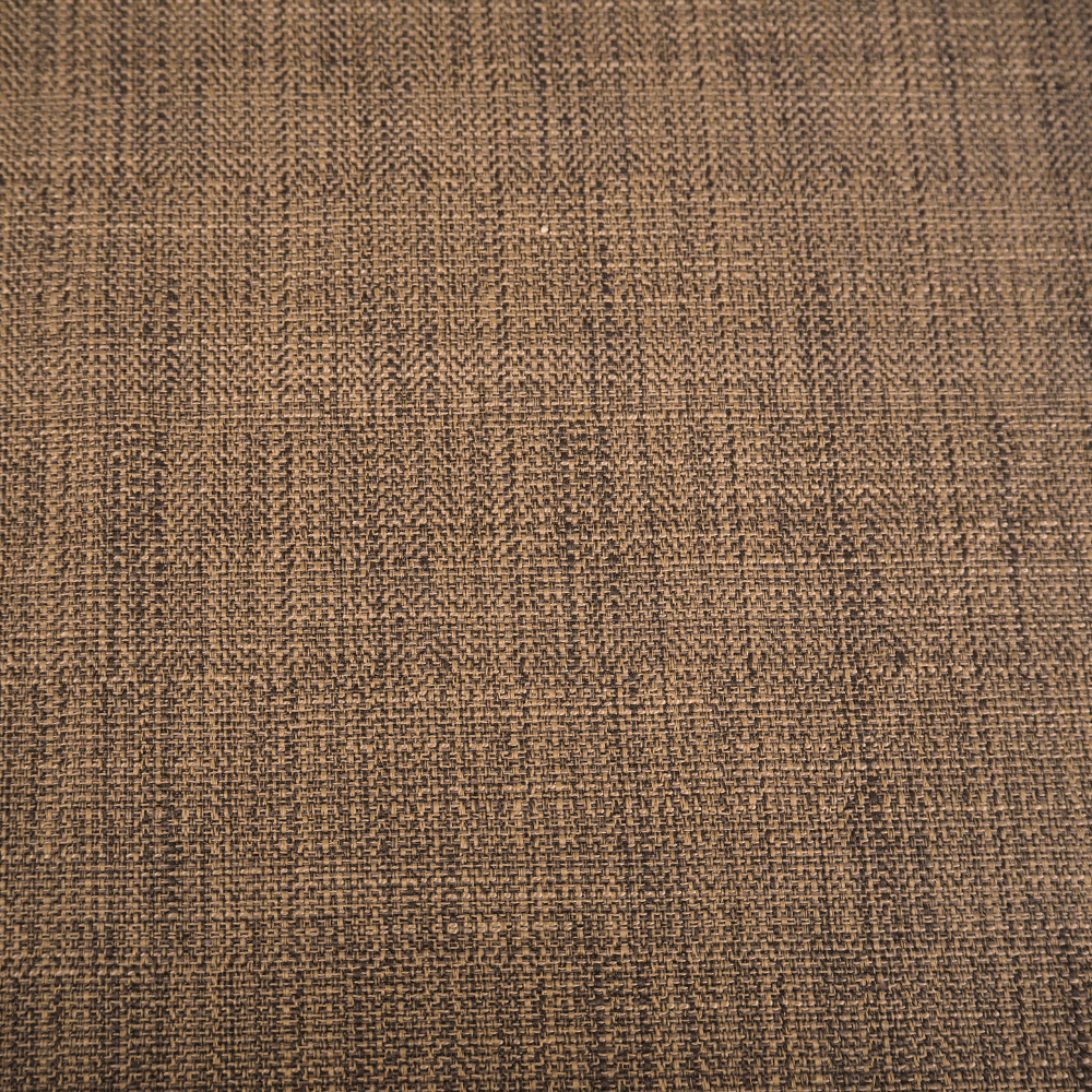 Linen Blend Rich Cocoa Curtain and Upholstery Fabric. - Clearance Fabric Shop