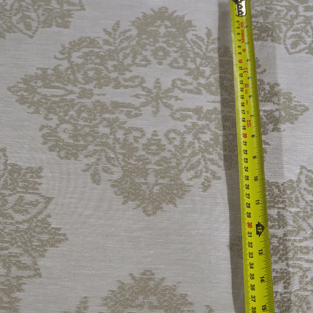Linwood Amaya Oyster Curtain and Upholstery Fabric. - Clearance Fabric Shop