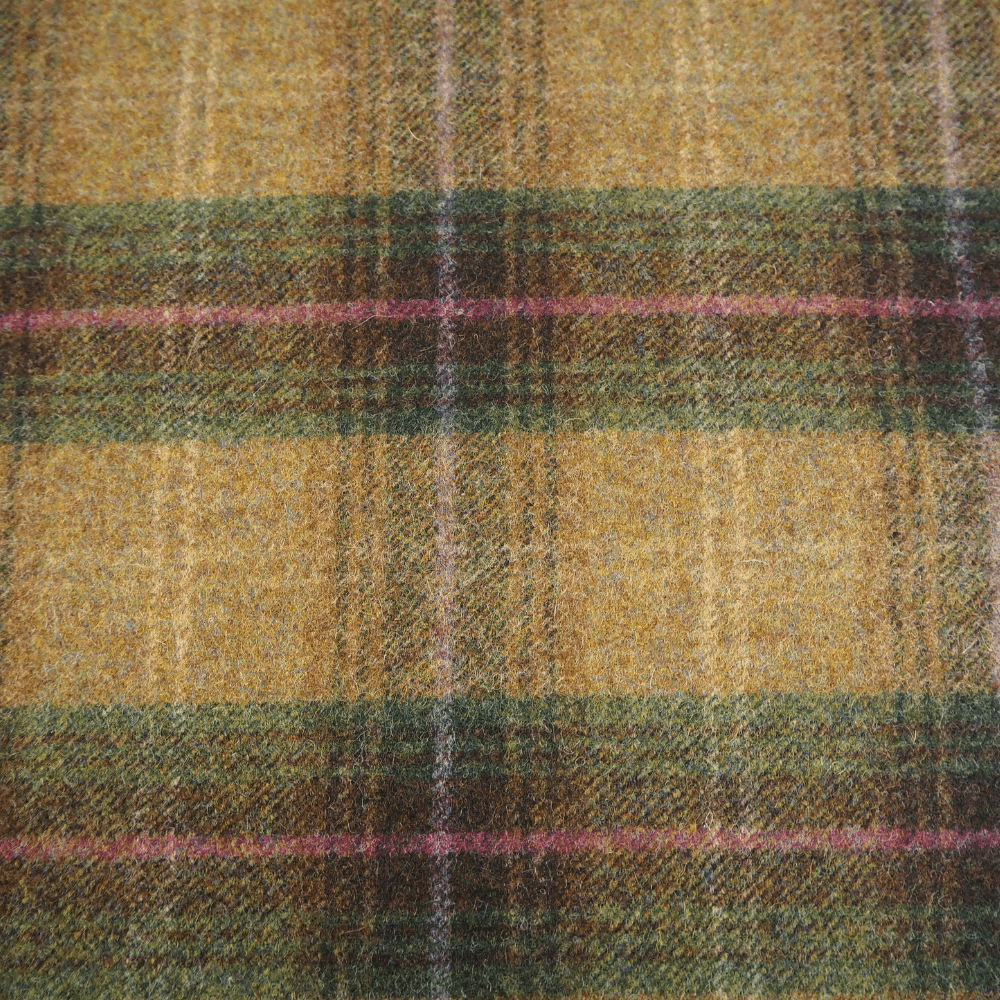 Moon Troon in Pine Wool Curtain and Upholstery Fabric. - Clearance Fabric Shop