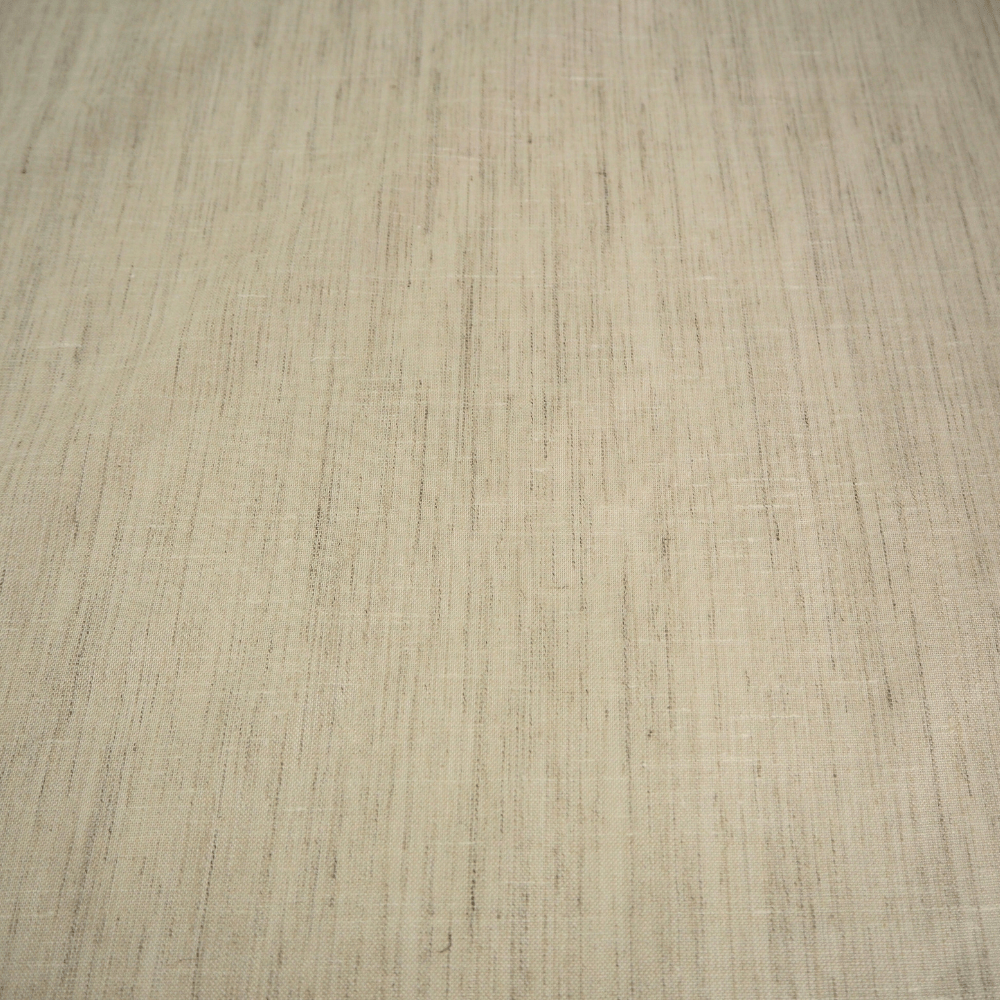 Natural Linen Look Sheer double width curtain fabric - Clearance Fabric Shop