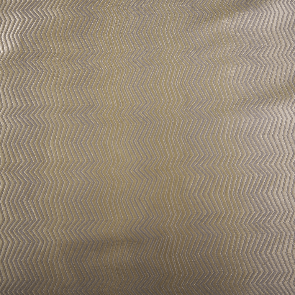Panaz Buttermilk on grey - lightweight curtain fabric - Clearance Fabric Shop