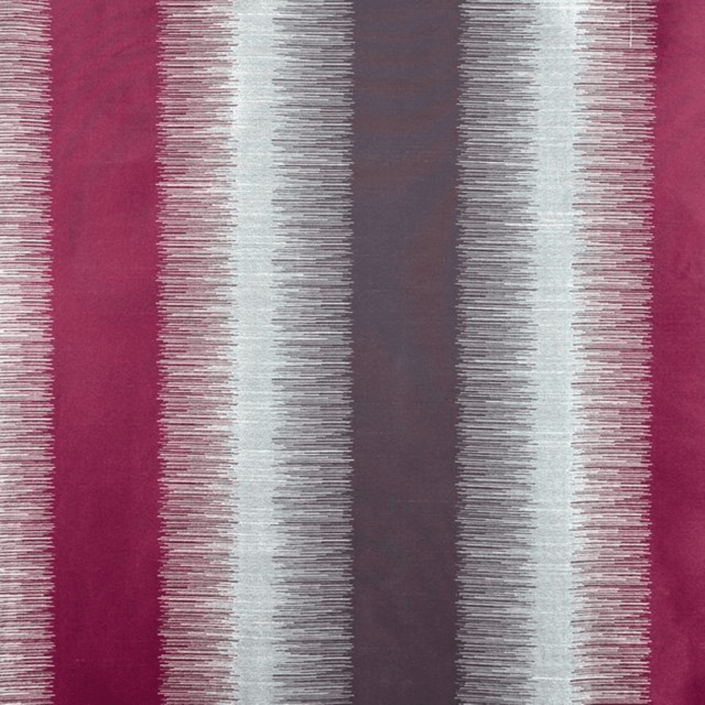 Panaz Debut Collection ,Caprice Crimson Expresso FR Curtain Fabric - Clearance Fabric Shop