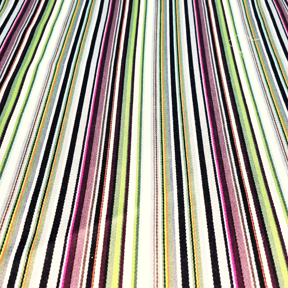 Paul Smith Stripes Curtain and Upholstery Fabric. - Clearance Fabric Shop